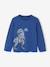 Dinosaur Print Flannel Pyjamas for Boys navy blue - vertbaudet enfant 
