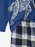 Dinosaur Print Flannel Pyjamas for Boys navy blue - vertbaudet enfant 
