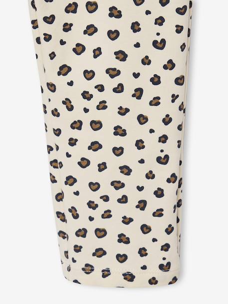 Pack of 2 Leopard Nighties & Leggings Sets ecru - vertbaudet enfant 