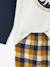 Pyjama garçon flanelle ours ocre - vertbaudet enfant 