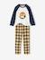Flannel Bear Pyjamas for Boys ochre - vertbaudet enfant 