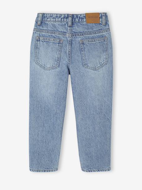Faded 5-Pocket Straight Leg Jeans for Boys double stone - vertbaudet enfant 