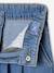 Wide-Leg Jeans with Pleats for Girls denim grey+medium blue - vertbaudet enfant 