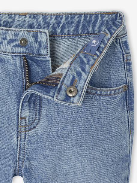 Faded 5-Pocket Straight Leg Jeans for Boys double stone - vertbaudet enfant 