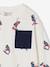 Long-Sleeved T-Shirt with a HAPPY LA Print for Boys printed white - vertbaudet enfant 