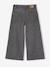 Wide-Leg Jeans with Pleats for Girls denim grey+medium blue - vertbaudet enfant 