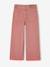 Pantalon fille large MorphologiK fin corail+kaki+vieux rose - vertbaudet enfant 