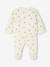 Quilted Set: Cardigan + Fully Printed Footed Trousers ecru+rose - vertbaudet enfant 