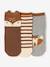 Pack of 3 Pairs of 'Fox' Socks for Baby Boys terracotta - vertbaudet enfant 