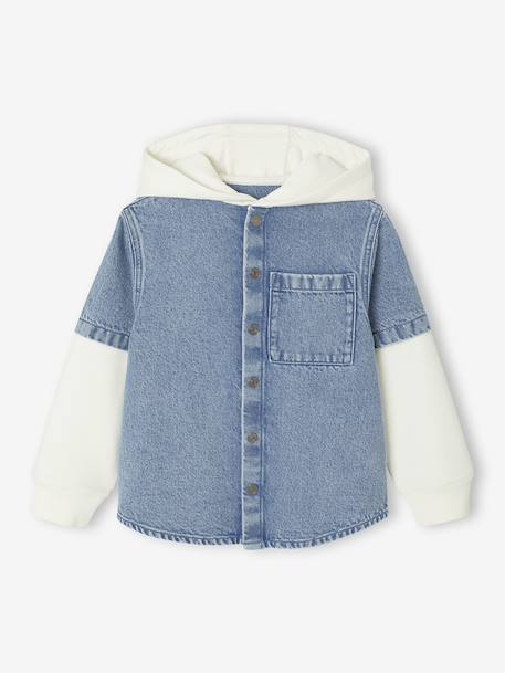 Shirt with Layered Effect for Boys double stone - vertbaudet enfant 
