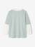 T-Shirt with Flocked Layered Effect for Boys aqua green - vertbaudet enfant 