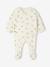 Quilted Set: Cardigan + Fully Printed Footed Trousers ecru+rose - vertbaudet enfant 
