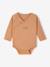 Lot de 5 bodies Basics ouverture naissance jaune pâle - vertbaudet enfant 