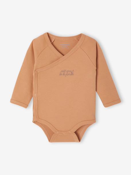 Pack of 5 Basics Bodysuits, Newborn Special pale yellow - vertbaudet enfant 