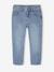 Jean garçon droit 5 poches double stone - vertbaudet enfant 