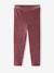 Corduroy Leggings for Girls BROWN MEDIUM SOLID+emerald green+mauve+navy blue - vertbaudet enfant 