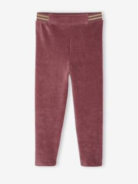 -Legging fille velours 