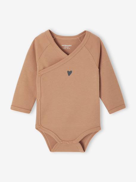Pack of 5 Basics Bodysuits, Newborn Special pale yellow - vertbaudet enfant 