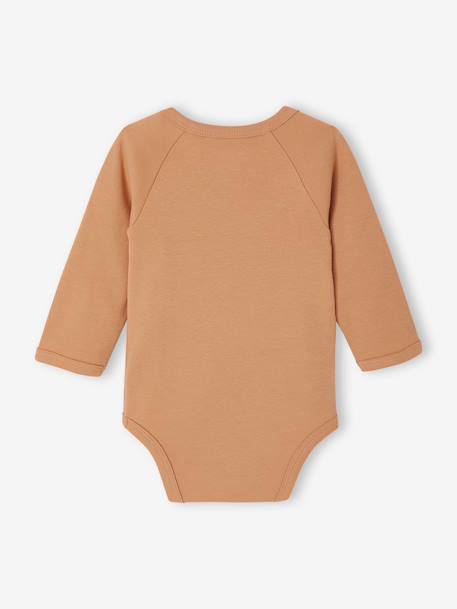Lot de 5 bodies Basics ouverture naissance jaune pâle - vertbaudet enfant 