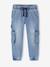 Loose Fit Denim Cargo Trousers for Boys double stone - vertbaudet enfant 