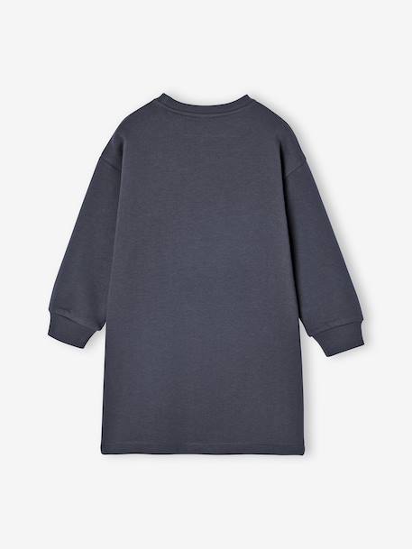 Disney® LILO & STITCH fleece sweatshirt dress anthracite - vertbaudet enfant 