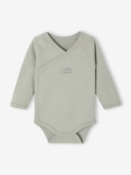 Pack of 5 Basics Bodysuits, Newborn Special pale yellow - vertbaudet enfant 