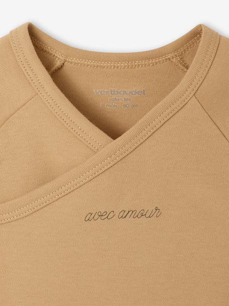 Pack of 5 Basics Bodysuits, Newborn Special pale yellow - vertbaudet enfant 