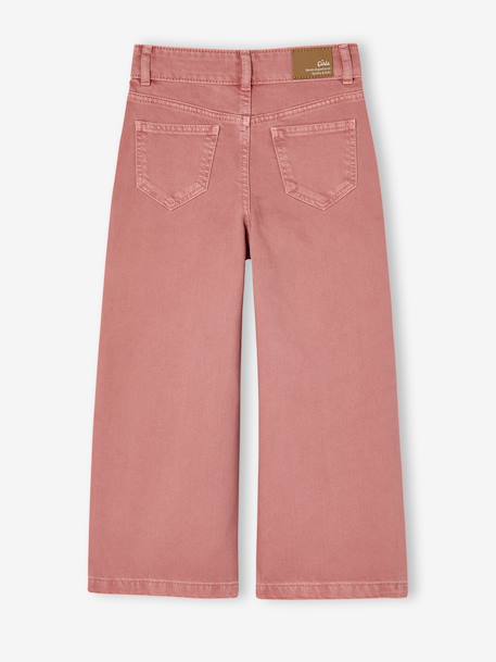 Pantalon fille large MorphogiK medium corail+kaki+vieux rose - vertbaudet enfant 