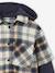 2-in-1 Two Fabric Shirt for Boys chequered white - vertbaudet enfant 