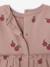 Robe bébé en molleton bleu nuit+rose poudré - vertbaudet enfant 