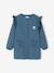 MARGOT plain girl's smock blush+emerald green - vertbaudet enfant 