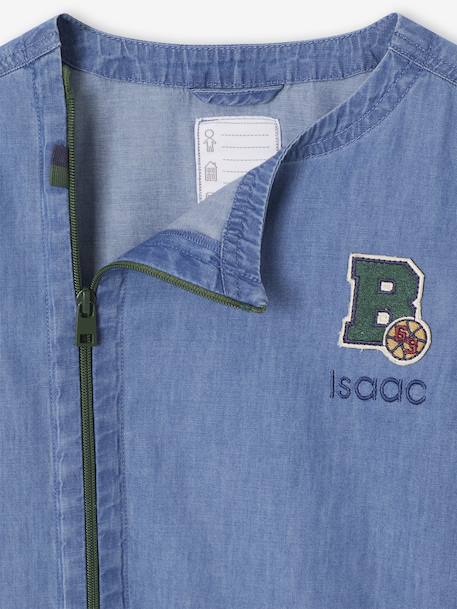 BALTIMORE smock for boys stone - vertbaudet enfant 