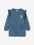 MARGOT plain girl's smock blush+emerald green - vertbaudet enfant 