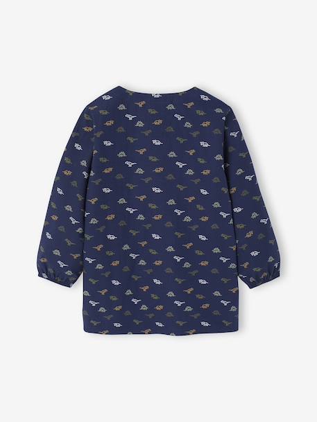 Dinosaur smock for boys indigo - vertbaudet enfant 