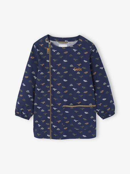 Dinosaur smock for boys indigo - vertbaudet enfant 