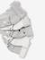 Lot de 5 paires de chaussettes 'koala' bébé gris chiné - vertbaudet enfant 
