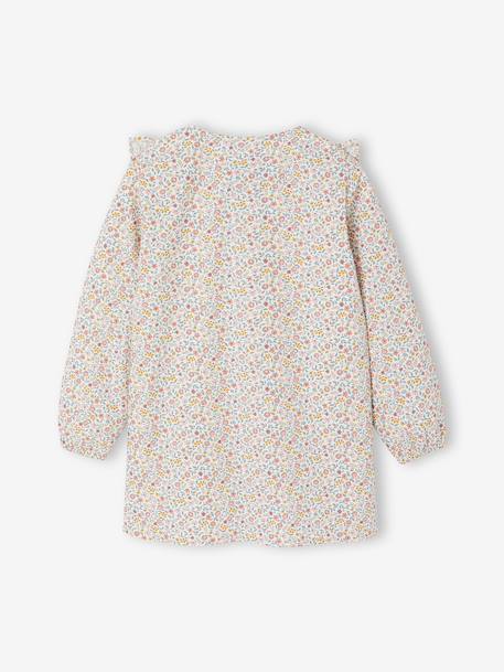 BERGAMOTTE floral smock for girls rosy - vertbaudet enfant 