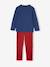 Lot de 3 pyjamas garçon vélo bleu océan - vertbaudet enfant 