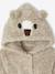 Hooded Bear Bathrobe for Boys ecru - vertbaudet enfant 