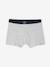 Pack of 5 Plain Boxers for Boys blue - vertbaudet enfant 