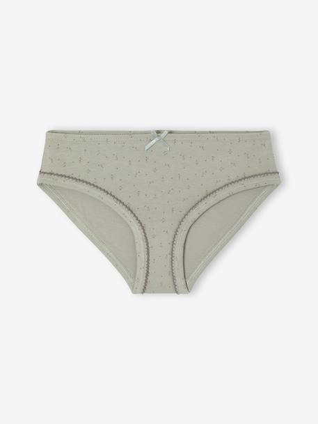 Pack of 7 Hearts Briefs for Girls rose - vertbaudet enfant 