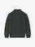 High Neck Long-Sleeved Cardigan for Boys green+navy blue - vertbaudet enfant 