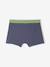 Lot 5 Boxers Garçon Dinosaures bleu ardoise - vertbaudet enfant 