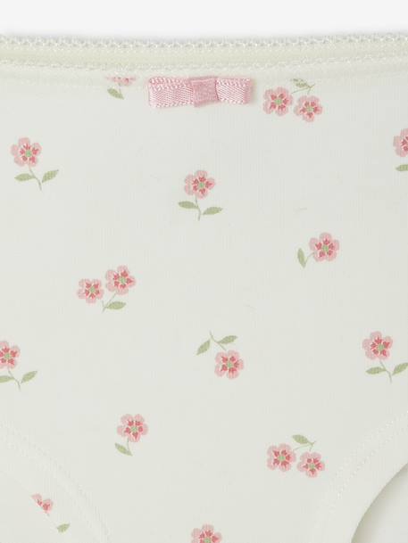 Pack of 7 Briefs for Girls rose - vertbaudet enfant 