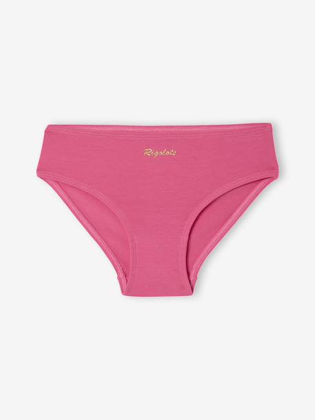 Lot de 7 culottes assorties fille fuchsia - vertbaudet enfant 