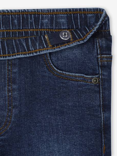 Lot 2 jeans garçon slim denim gris+double stone+stone - vertbaudet enfant 