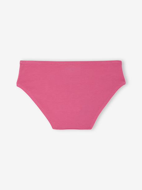 Lot de 7 culottes assorties fille fuchsia - vertbaudet enfant 