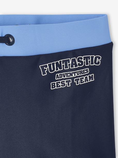 Boxers + beanie swimsuit set for boys ink blue - vertbaudet enfant 