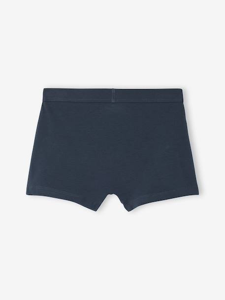 Pack of 7 Striped & Bear Print Boxers for Boys green - vertbaudet enfant 