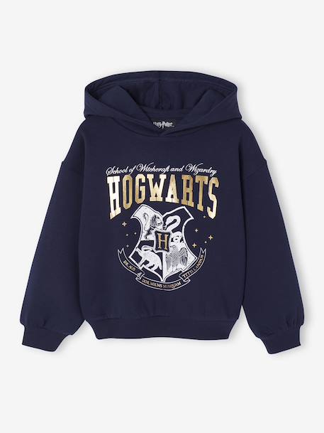 Sportswear set sweatshirt + trouser HARRY POTTER® in fleece navy blue - vertbaudet enfant 